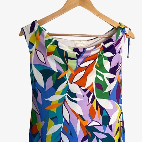 Roidal Multicolored Sleeveless Sun Dress 3 - Picture 5 of 6